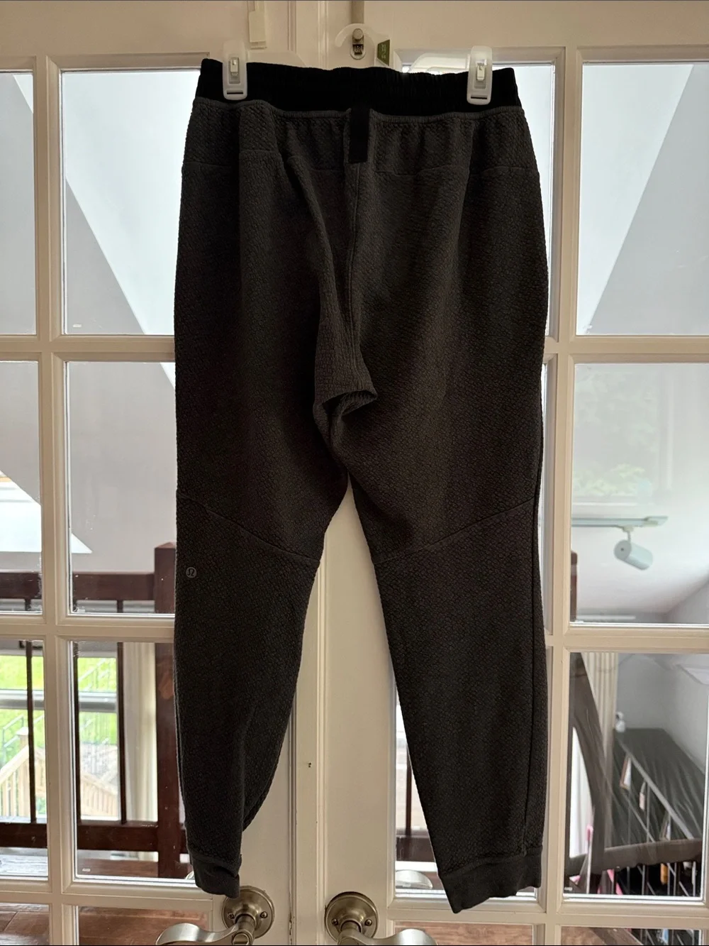 66. Lululemon at ease jogger Heathered grey and black $128 retail